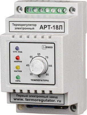 Терморегулятор АРТ-18Л 3 кВт защита от сухого хода (с датчиком KTY-81-110) DIN в Казахстане