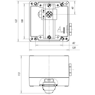 Коробка соединительная ВЭ 122.C в 