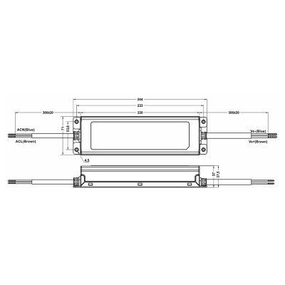 Источник питания D-LUCE Mean Well ELG-240-048A-3Y в 