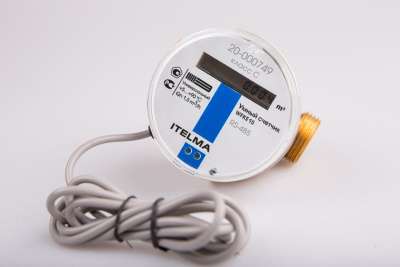 Электронный счетчик холодной воды WFKE 20.C1-130-485-0 с интерфейсом RS-485, класс точности C, ДУ20 в 