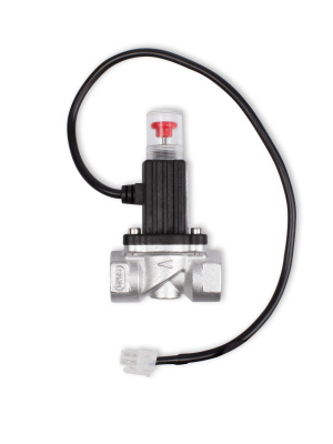 Клапан запорный газовый индукционный КЗГИал-15 (алюминий) для сигнализатора загазованности Сенсор в  Клапан запорный газовый индукционный КЗГИал-15 (алюминий) для сигнализатора загазованности Сенсор в